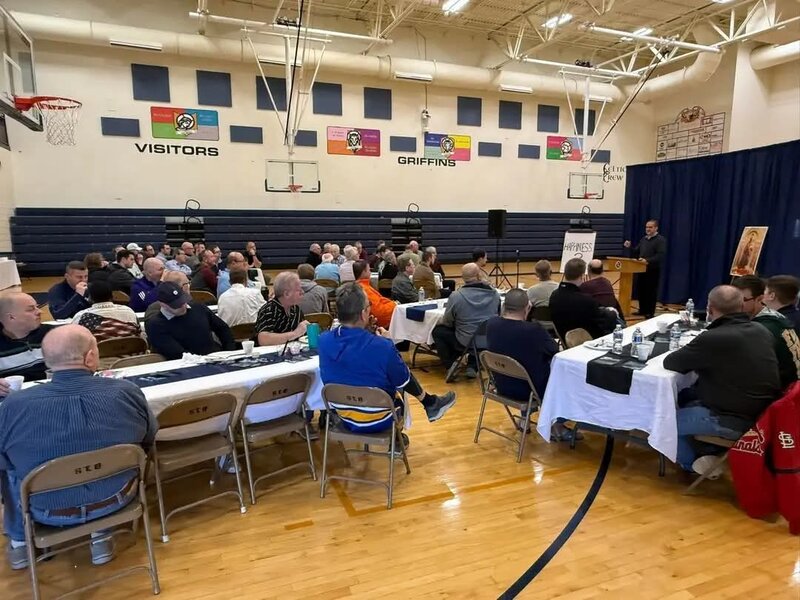 Men's Prayer Breakfast audience
