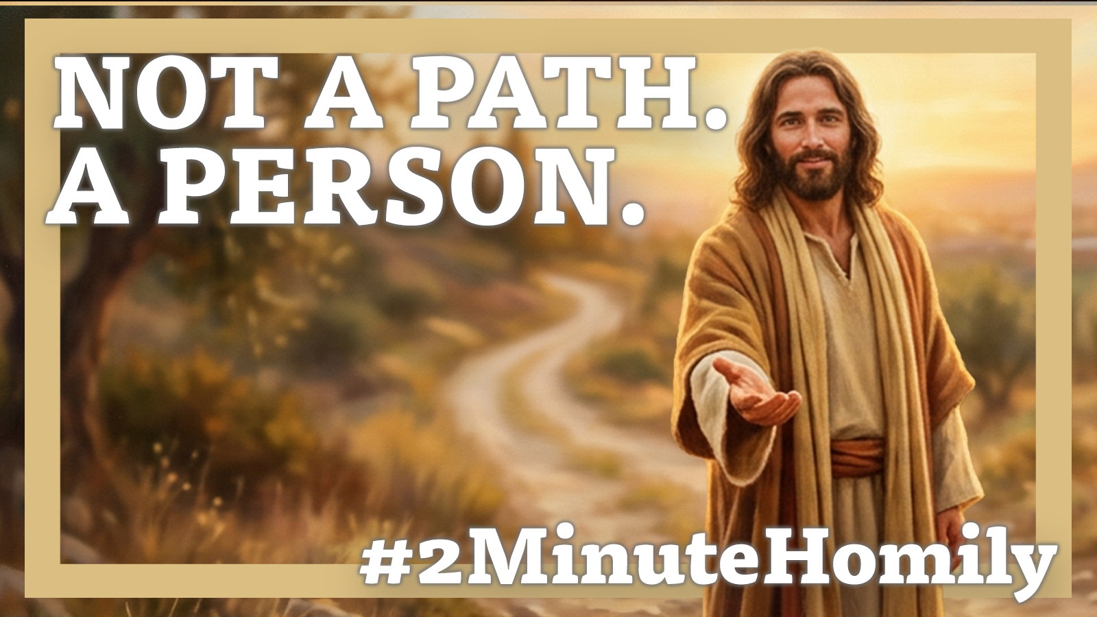 The Answer is a Person